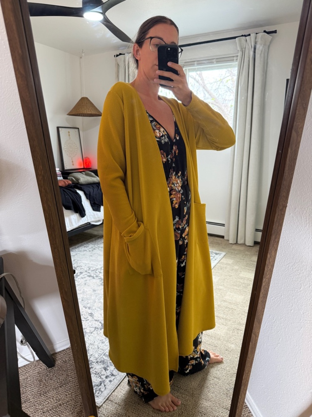LuLaRoe Mustard Ribbed Top